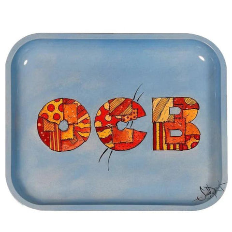 OCB | Patchwork Tray - Peace Pipe 420