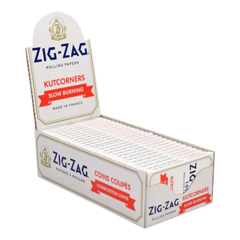 Zig-Zag | Single Wide White Kutcorners