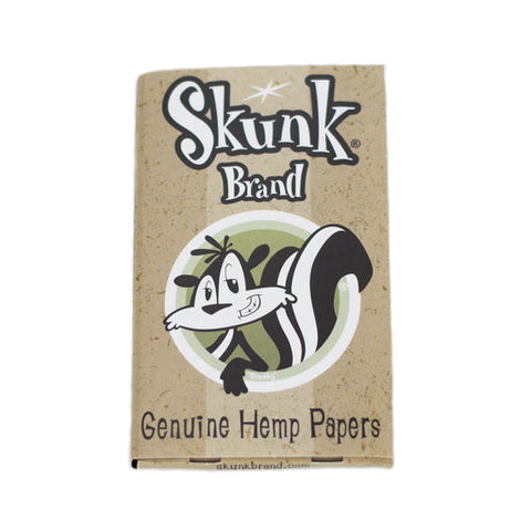 Skunk Brand | Single-Wide Genuine Hemp Papers