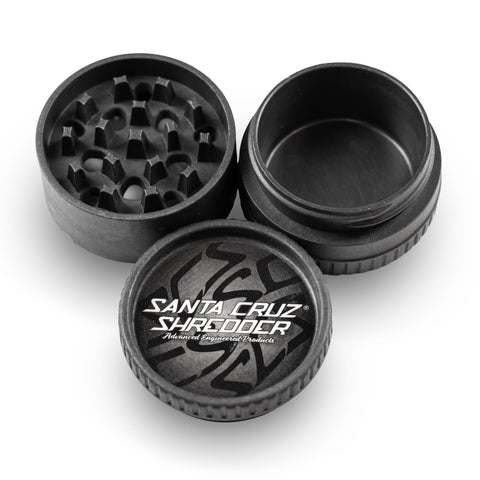 Santa Cruz Shredder | 3 Piece Hemp Coloured Grinder