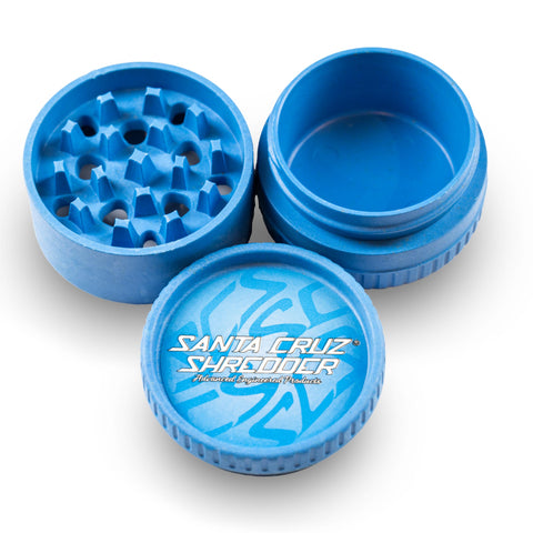 Santa Cruz Shredder | 3 Piece Hemp Coloured Grinder