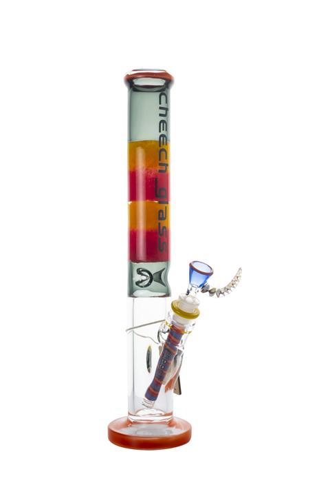 Cheech Glass | 17" Multicolour Straight Tube