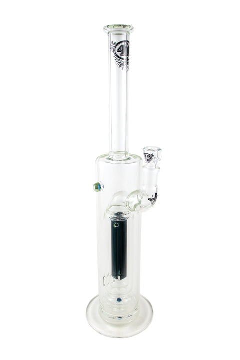 4.0 (Eric Ross) | Straight Waterpipe w/ Teal Perc