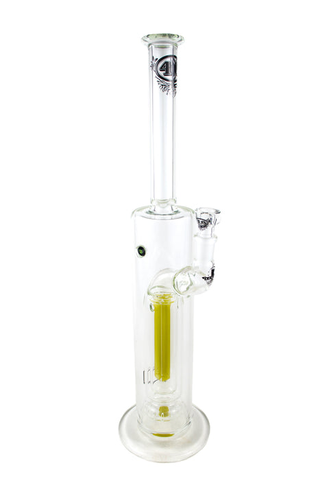 4.0 (Eric Ross) | Straight Waterpipe w/ Yellow Perc