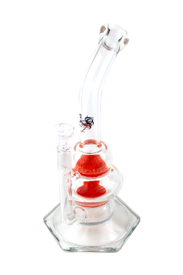 Rooster Apparatus | Double Orange Frit Rig