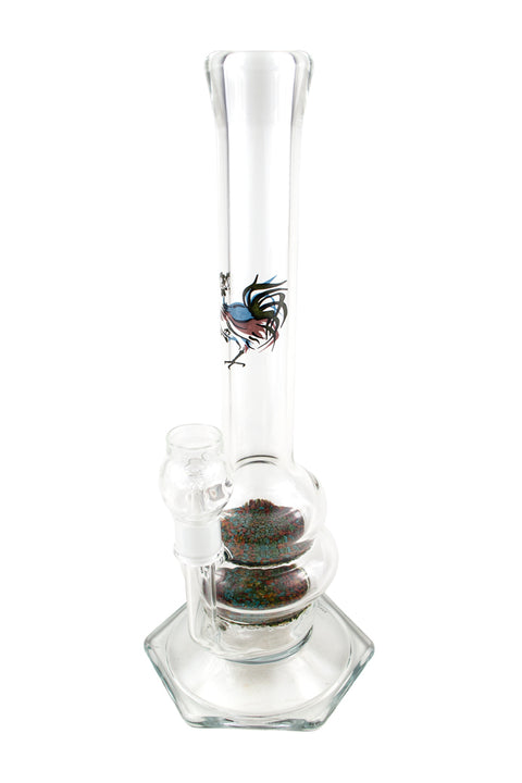 Rooster Apparatus | Double Rainbow Frit Rig