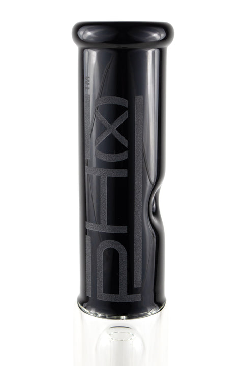 pH(x) | Black Single Perc Straight Tube