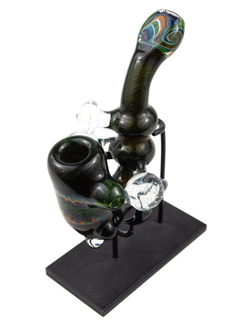 ANTX | Green Sparkle Sherlock - Peace Pipe 420