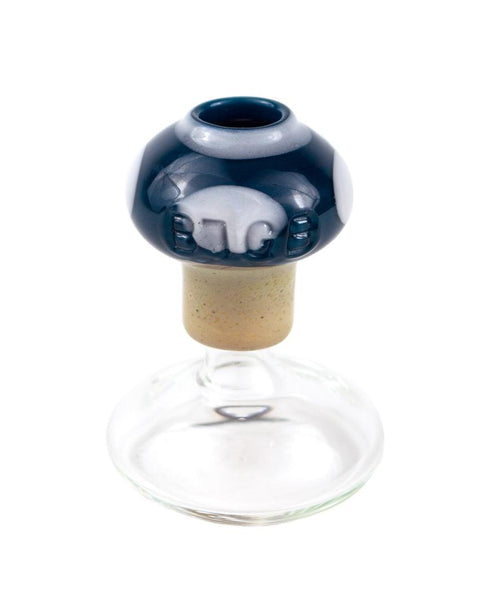 Bob The Glass Blower | 14mm 1-UP Mushroom Dome (Teal) - Peace Pipe 420