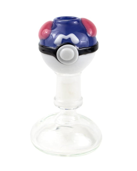 Bob The Glass Blower | 14mm Pokéball Dome (Master Ball) - Peace Pipe 420