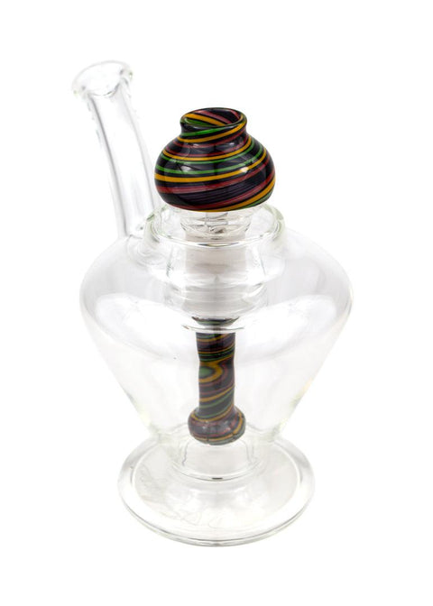 D.D. Sherpa | 18mm Oil Lamp Rig (Rasta) - Peace Pipe 420