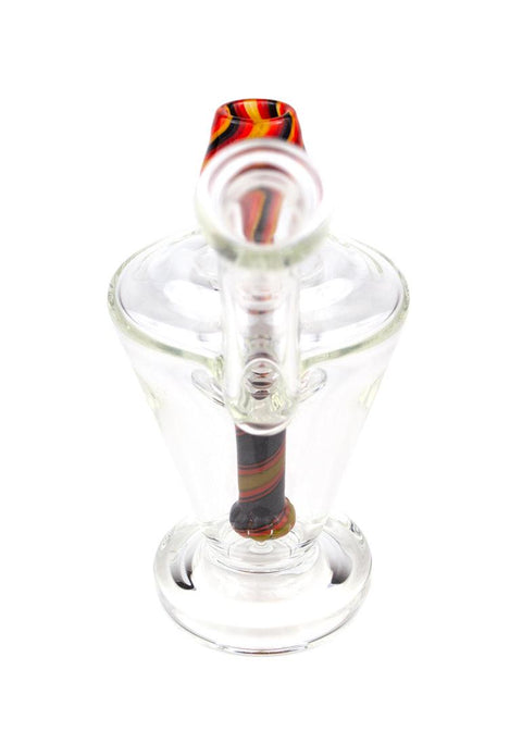 D.D. Sherpa | 18mm Oil Lamp Rig (Red/Yellow/Black) - Peace Pipe 420