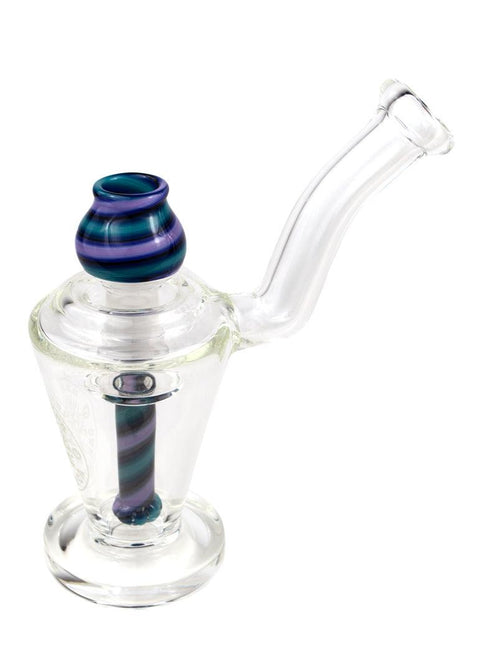 D.D. Sherpa | Oil Lamp Rig (Purple/Teal) - Peace Pipe 420