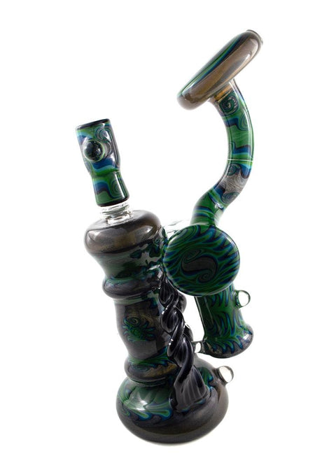 DCS | Double Chamber Bubbler Set - Peace Pipe 420