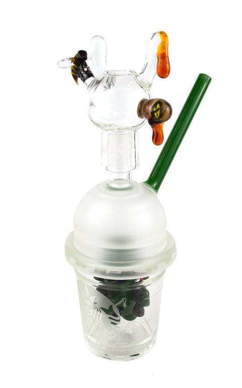 EVOL | Honey Drip Dabuccino Rig - Peace Pipe 420