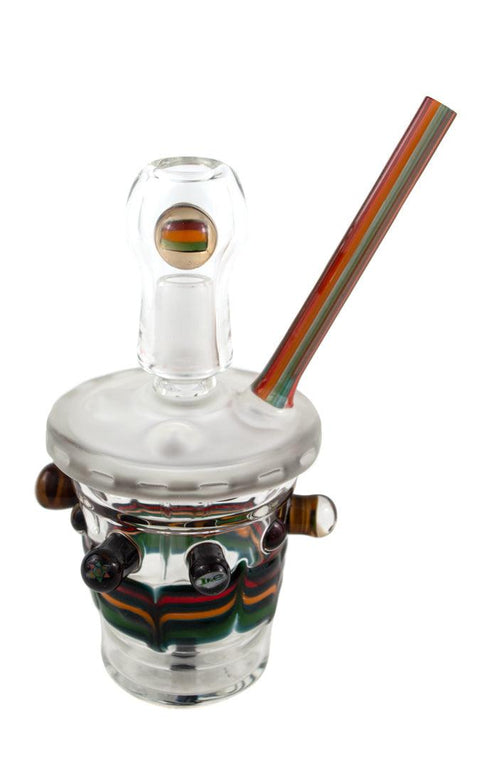 EVOL | Rasta Dabuccino Rig - Peace Pipe 420