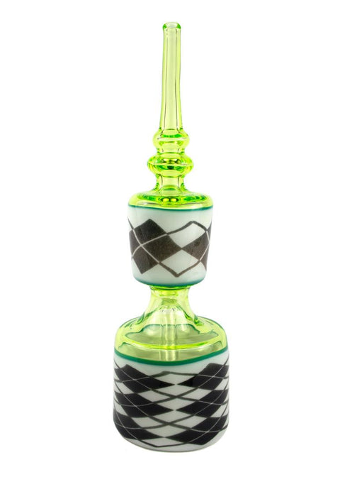 Germ x Slinger Collab | Argyle Slime Rig - Peace Pipe 420