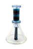 Hadouken | Worked Wigwag Beaker (Blue) - Peace Pipe 420