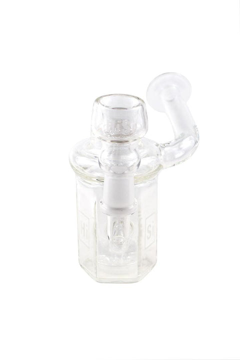 HiSi | Clear Mini Rig - Peace Pipe 420