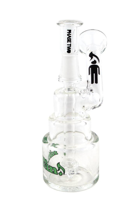 Hitman | Phase 2 Mini Birthday Cake Rig (Green Logo) - Peace Pipe 420