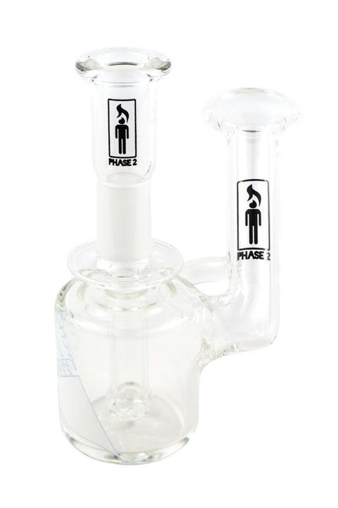 Hitman | Phase 2 Rig (White Logo) - Peace Pipe 420