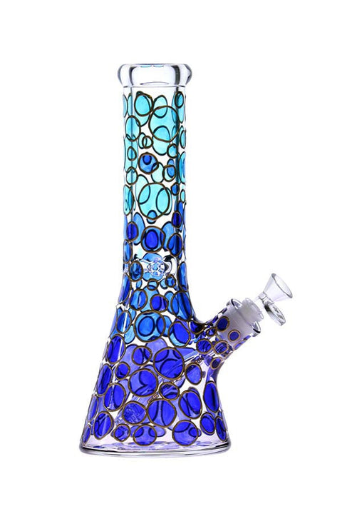 Nice Glass | 13" Colour Dots Beaker