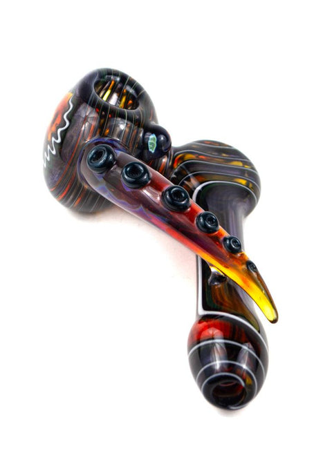 Kevin Murray | Worked Tentacle Pipe - Peace Pipe 420