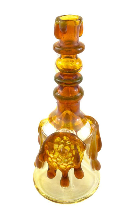 Miller | Amber Honey Drip Mini Tube - Peace Pipe 420