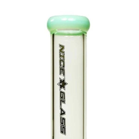 Nice Glass | 18" Basic Beaker (5mm) - Peace Pipe 420