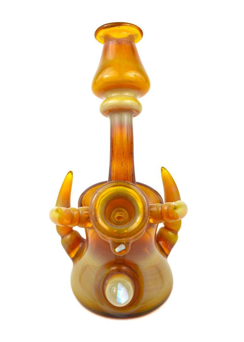 NISH | 10mm Honey Fumed Rig - Peace Pipe 420