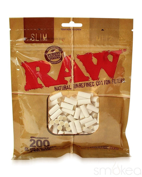 RAW | Slim Cotton Filters