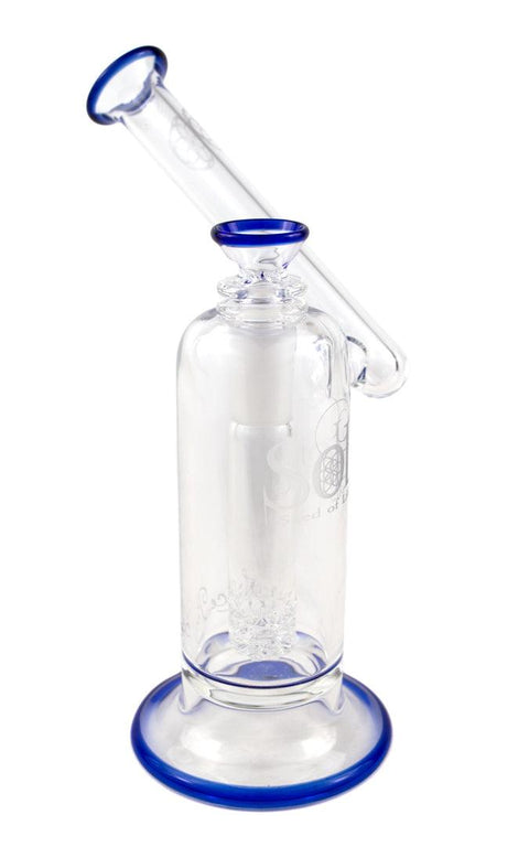 Seed of Life | Sidecar Rig (Blue) - Peace Pipe 420