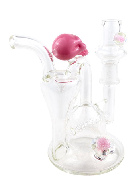 Sovereignty | Pink Skull Recycler - Peace Pipe 420