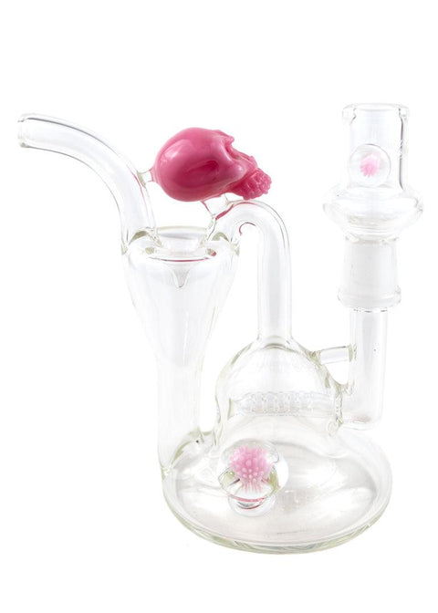 Sovereignty | Pink Skull Recycler - Peace Pipe 420