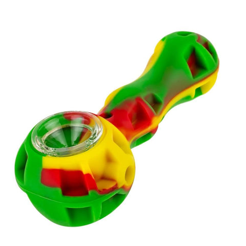 Silicone Handpipe with Poker
