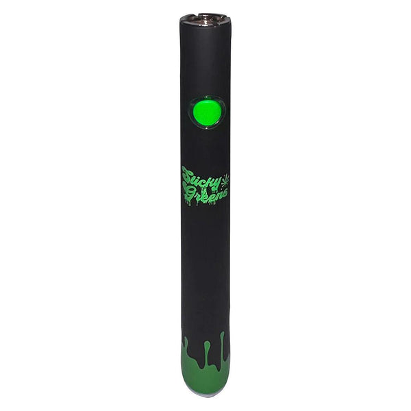 Sticky Greens | Slime Drip 510 Thread Vape Battery - Peace Pipe 420