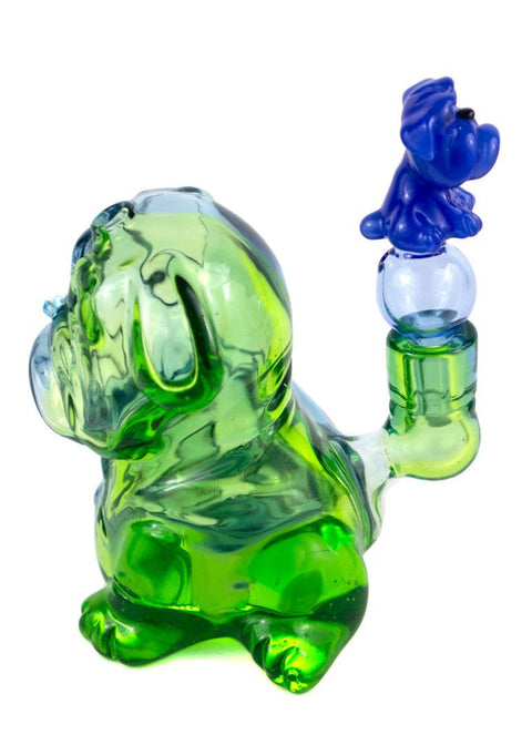 Swanny | Bull Dog Rig w/Cap - Peace Pipe 420