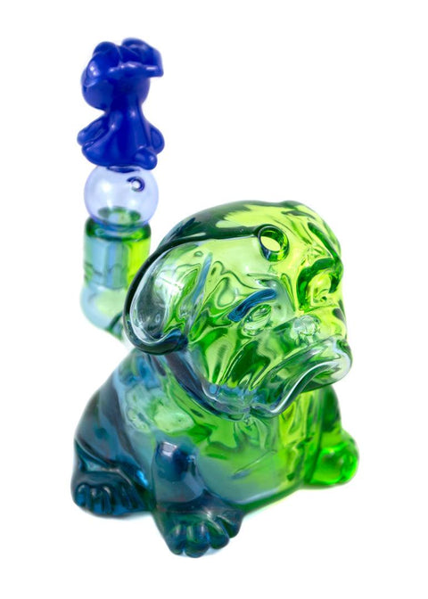 Swanny | Bull Dog Rig w/Cap - Peace Pipe 420