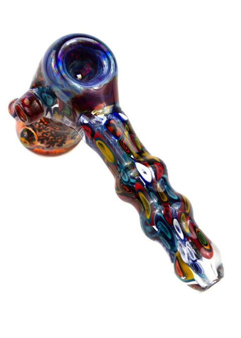 Vince P | Small Fumed Bubbler - Peace Pipe 420