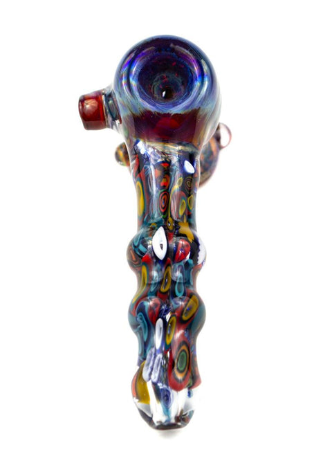 Vince P | Small Fumed Bubbler - Peace Pipe 420