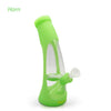 Waxmaid | Horn Silicone Glass Waterpipe - Peace Pipe 420