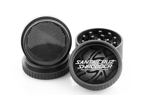 Santa Cruz Shredder | Hemp Coloured Grinder 4 Piece - Peace Pipe 420