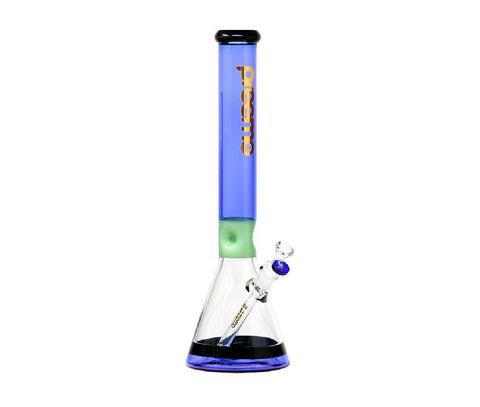 Preemo | 18" Jade Pinch Beaker - Peace Pipe 420