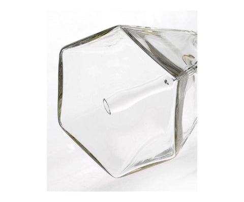 Preemo | 8" Hex Beaker Base - Peace Pipe 420