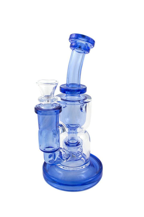 Fat Boy | Blue Mini Torus - Peace Pipe 420