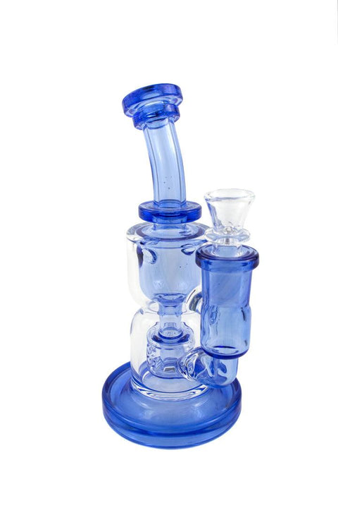 Fat Boy | Blue Mini Torus - Peace Pipe 420