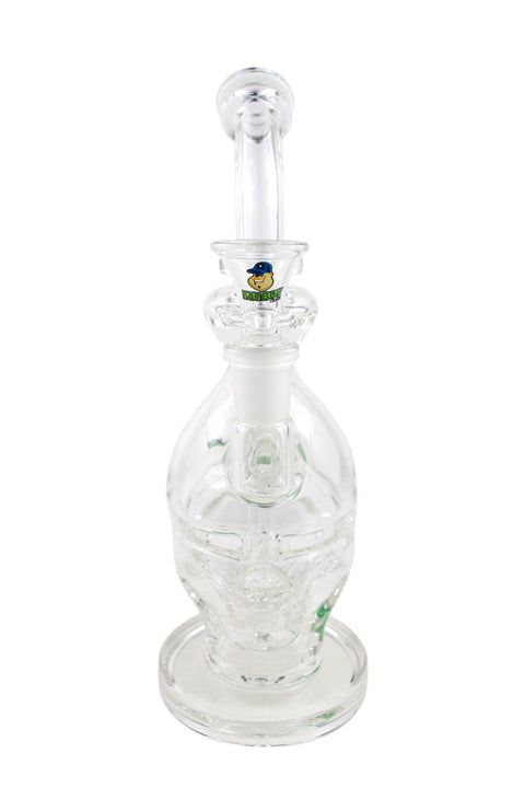 Fat Boy | Clear Egg Rig - Peace Pipe 420