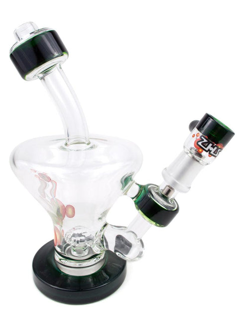 Zombie Hand Studios | Dark Green Viral Rig - Peace Pipe 420