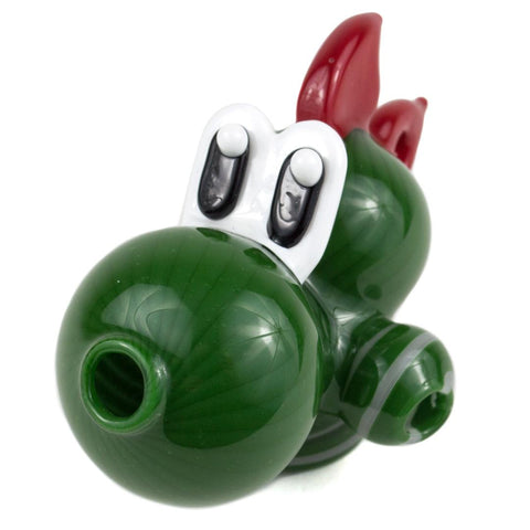 Global Glassworks | OG Yoshi Pendant Pipe - Peace Pipe 420