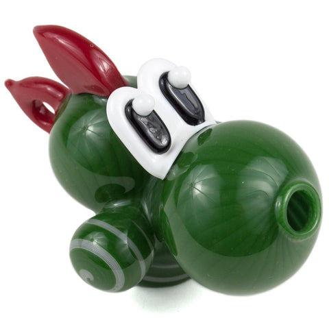 Global Glassworks | OG Yoshi Pendant Pipe - Peace Pipe 420